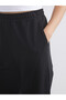 Alita City Farkıyla Xside Black Elastic Waist Women's Jogger Sweatpants - 3