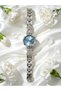 Ferrucci̇-(Silver Color) Blue Inner Dial Women's Wristwatch - 4