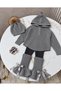 Girls' Knitwear Set: Sweater, Leggings, Tights, Beanie - 5
