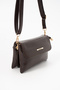 Women's Multi-Compartment Crossbody Shoulder Bag with Flap S-1451 - 8