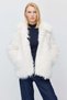 Women's Plush Fur Coat - 5
