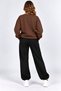 Women's 3 Heart Printed Oversize Tracksuit Set Winter Sweatshirt 2 Thread Seasonal Bottoms - 2