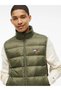 Men's Brand Logoed Khaki Vest Suitable for Daily Use - 2