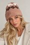 Baklava Pattern Beanie - Angora Soft Knitwear Plaid Checkered Hat - 2
