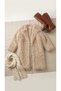 Italian Cut Curly Plush Fur Coat - 7