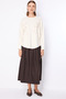Glittery Knitwear Sweater with Embroidery Detail 10313
