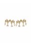 Drop Stone Gold Earrings