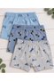 95% Cotton 5% Elastane Boys' Baby Boxer Briefs Underwear Set of 6 - 5