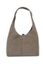 , Women's Genuine Leather Shoulder and Hand Bag 163979Z5025 Dark Mink - 3