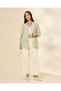 Women Green Casual Blazer - 2