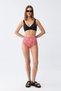 Women's Padded High Waist Bikini Set - Black