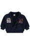 M Embroidered Cardigan for 6-18 Months - Navy Blue - 3