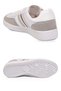 White-Ice Lace-Up Unisex Walking and Sports Shoes Sneaker 015 - 5