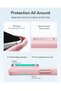 غطاء حماية ESR لهاتف آيفون 16 برو ماكس مع حامل مرن، متوافق مع MagSafe، شفاف - 6