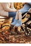 Suede Leather Mini Ug Boots Warm Stylish Winter Plush Lined Daily Unisex Children's Boots - 5