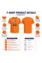 Boys Halloween Skeleton T-Shirt | Round Neck Short Sleeve | Cotton Tee - 4