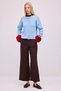 High Waist Pants with Zipper - 2