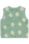 Floral Print 6-18 Months Vest - Green - 2