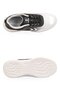White-Black Mesh Lightweight Flexible Comfortable Sole Unisex Walking and Sports Shoes 900901Perform Action - 5