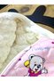 Winter plush snowsuit for babies - warm, zippered outerwear for outdoor use - 4