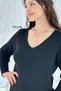 V-Neck Knitwear Blouse 7K144 - 2