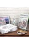 4 Pcs Portable Project Case Clear A4 File Box Transparent File Slim Cases Plastic Storage File Boxes - 5