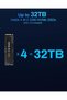 F4 SSD 4-Bay All-Flash NAS، N95، 8GB DDR5، 5GbE، بدون أقراص - 8