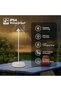 مصباح طاولة لاسلكي يعمل باللمس، قابل لإعادة الشحن، يعمل بالبطارية LED بسعة 6000 مللي أمبير - 4