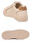 Unisex Lace-Up Thick Sole Sports Shoes Beige Stylish Comfortable Casual Shoes Sneaker 26201 - 5