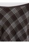 Checked Embroidered Flared Skirt with Zipper for Style Enthusiasts from Uzg Store - 3