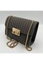 Women's Burgundy Shoulder Bag with Gold Chain Strap, Textured and Stylish Evening Dress and Daily Bag Cn16 - 2
