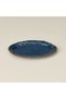 Kitchen Rustic Oval Kayık - Mavi - 16 cm