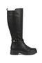 Zrne-C07 Premium Black Classic Zippered Long Boots - 2