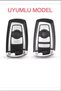 For Bmw 1 3 5 7 Series X1 X3 X4 X5 F10 F15 F16 F20 F30 F18 F25 Carbon Key Case Cover with m Logo - 2