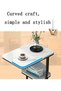 Side Table End Table Coffee Tables for Living Room Round End Side Tables Sofa Table with Metal Frame - 6