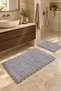 Bodrum Tufting Cotton Handmade Knitted 2-Piece Mat 109 - 3