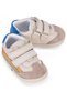 Double Velcro Suede 19- İlkadım Shoes - Beige - 5