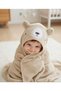Outlet 100% Cotton Soft Bath Swaddle Towel for Girls and Boys Newborn/Baby/Patili Bear - 2