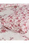 Ivory And Pink 2-Piece Floral Printed Quilt (Twin Size) - 8