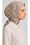 Viole Rayon Scarf - Beige - 3