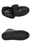 Anatomical Comfortable Sole Black Genuine Leather Rubber Sole Zippered Women's Boots Z396 - 5
