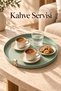 2-Piece Metal Tray Set with Leather Handles – Decorative Presentation and Serving Tray (43 cm / 33 cm) - 3
