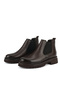 , Men's Genuine Leather Chelsea Boots 163423Z2000 Brown - 7