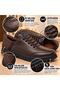 Taşpınar 100% Genuine Leather Men's Daily Orthopedic Winter Rubber Non-Slip Sole Easy to Wear New Season a - 2
