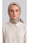 Viole Rayon Scarf - Beige - 4