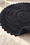 Bodrum Tufting Cotton Handmade Knitted 90 X 90 cm Rug 110 - 4