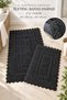 Bodrum Tufting Cotton Handmade Knitted 2-Piece Mat 110