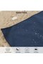 منشفة من الألياف الدقيقة، لون أزرق بحري، 30 × 60 بوصة - 5