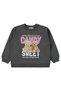 Teddy Bear Printed Tracksuit Set for 6-9 Years Old - Gray - 2