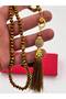 Multicolored Vavli Prayer Beads 99 Pieces – Stylish and Elegant Giftable Prayer Beads with Gold-Colored Metal Tassels Tsb0001